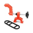 thumbnail image 1 of Compact Plastic Bicycle Wheel Truing Tool for Road Bike Wheel Alignment and Repair - Lightweight 32g Mini Adjustment Stand with Rubber Band, Red Color Option, 1 of 5