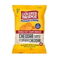 thumbnail image 1 of 170g Covered Bridge Crinkle Cut Cheddar Potato Chips 12 Pack, 1 of 5