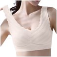 thumbnail image 1 of Timegard Womens Bras No Underwire Wide Strap Full Coverage Stretch High Support Comfort Daily Bralette, 1 of 5
