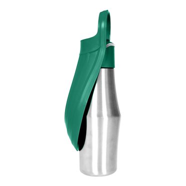 TopLLC Pet Accompanying Cup Stainless Steel Dog Outgoing Water Cup Outdoor Water Bottle Walking Dog Travel Water Dispenser