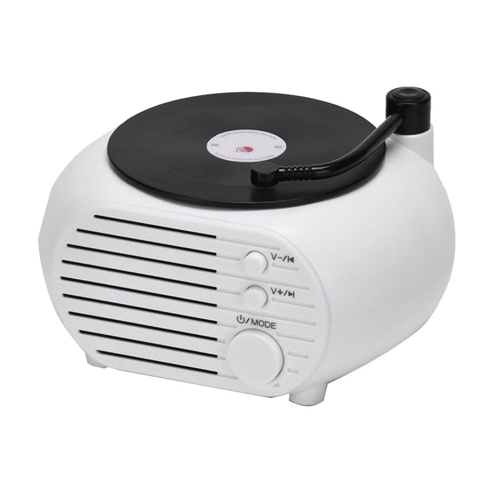 Speakers Bluetooth Wireless,5W Bluetooth 5.3 Vinyl Record Player Bluetooth Speaker Usb Charging Mini Portable Wireless Speaker Wonderful Speaker Gifts Family Gatherings Outdoor