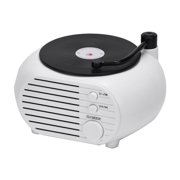 Speakers Bluetooth Wireless 5W Bluetooth 5.3 Vinyl Record Player Bluetooth Speaker Usb Charging Mini Portable Wireless Speaker Wonderful Speaker Gifts for Family Gatherings Outdoor