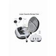 thumbnail image 2 of Gray Oculus Quest 3 VR Headset & Controllers Carrying Case – Lightweight Protective Storage Bag with Zipper Closure, Adjustable Crossbody Strap, and Convenient Handle for Travel & Daily Use, 2 of 6