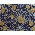 thumbnail image 4 of oneOone Georgette Viscose Tissu Feuilles & Imprimé Artistique Floral BTY 42 Pouces de Large, 4 of 4
