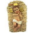 thumbnail image 3 of Infant Jesus Christ in Crib 2 Piece Resin Christmas Nativity Statue, 7 Inch, 3 of 3