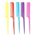 thumbnail image 1 of 1 Ensemble Peigne à Cheveux Belle Brosse de Salon Coiffage Non Résistant Peignage Dent Circulaire Résistant à l'Usure Cure-Dents Fins Design Unique Couleur Mixte 1 Pcs, 1 of 7