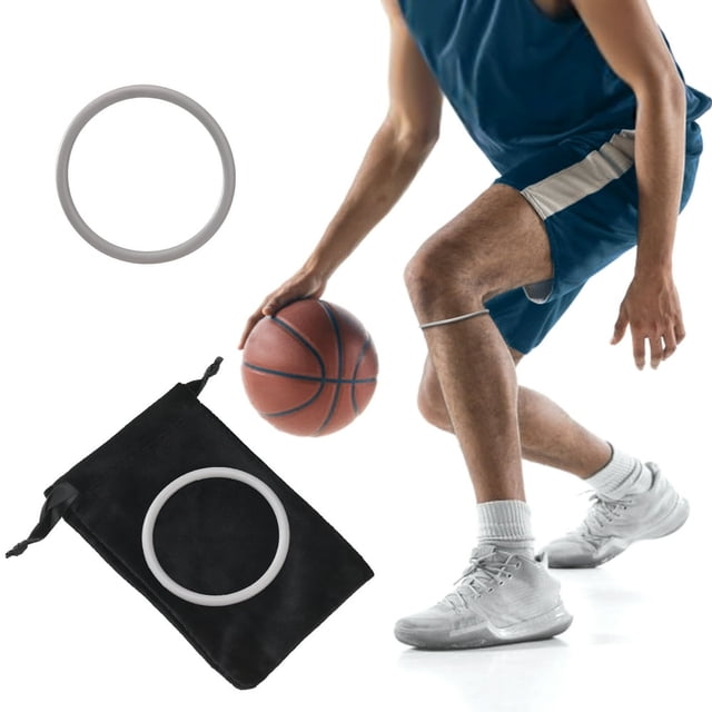 1pc/2pcs Fine Patella With Basketball Knee Force Band Silicone Running Fitness Pad Elastic Fixation Protection
