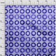 thumbnail image 3 of oneOone Cotton Poplin Blue Fabric Circle Fabric For Sewing Printed Craft Fabric By The Yard 56 Inch Wide, 3 of 4
