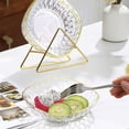 thumbnail image 4 of LSLJS Household Spit Bones Plates Dining Table Garbage Bones Plates for Fruit Snacks Dried Fruit Snack Plates Lights Luxurys Desktop Small Dishs Plates Kitchen Utensils & Gadgets, 4 of 6