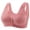 Rose, variante sur Tranfacy Soutiens-gorge pour Femmes Grande Taille, Soutien-Gorge à Fermeture avant, Soutien-Gorge Léger Camisole à Imprimé Floral à Fermeture avant Grande Taille Sans Armatures Mince Respirant Confortable Tenue de Détente