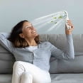thumbnail image 3 of Boovnll Fan, Two Spray Handheld Small Fans Brushless Motor Mute Desktop Fan Usb Charging Portable Fan, Portable Fan, Desk Fan, Fans, 3 of 4