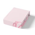 thumbnail image 4 of Erosebridal Housse de Couette Monogrammée pour Ados Très Grand, Ensembles de Literie Lettre Initiale S Format Très Grand, Déco Nœud Rose, Réversible, 4 of 7