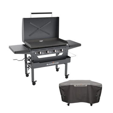 Blackstone 36” Omnivore Pre- Seasoned Griddle with Hood and Soft Cover
