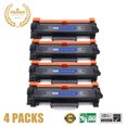 thumbnail image 1 of Ultra Tonerâ„¢ 4 Packs Deal ! Superior Brother TN760 (WITH CHIP) Black Compatible Toner Cartridge for Brother Printer, 1 of 1
