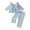 Sky Blue, variant on Ymyiu New Baby Girl Gifts Casual Baby Girl 2-Piece Outfit Set: Soft Infant Top + Comfy Toddler Pant (Light Purple,12-18 Months)