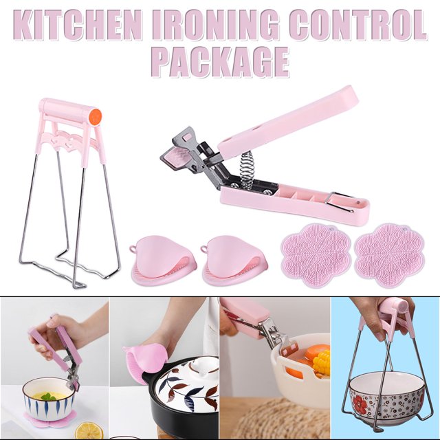 Kitchen Anti-Scald Tableware Bowl Clip Silicone Anti-Scald Gloves Cookware