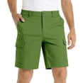 thumbnail image 1 of EOYWHK Dress Pants for Men with Multi-Pockets,Big and Tall Golf Pants Relaxed Fit Cargo Shorts Straight Leg Cargo Shorts with Button Zipper Pockets ,S-5XL, 1 of 7