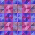 thumbnail image 1 of Ahgly Company Machine Washable Indoor Square Transitional Rich Lilac Purple Area Rugs, 5' Square, 1 of 7