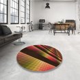 thumbnail image 4 of Ahgly Tapis Rectangulaire Lavable en Machine Intérieur Transitionnel Rouge Bordeaux, 2 Pieds x 3 Pieds, 4 of 7