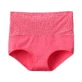 thumbnail image 1 of Ketyyh-chn99 sous-Vêtements pour Femmes en Coton 2024 Grande Taille Culotte Extensible en Coton Rouge Melon D\'eau,L, 1 of 3