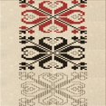 thumbnail image 1 of Ahgly Company Tapis d'Intérieur Lavable à la Machine, Carré, Transitionnel, Beige Blé, Tapis de Zone, 8 Pieds Carré, 1 of 7