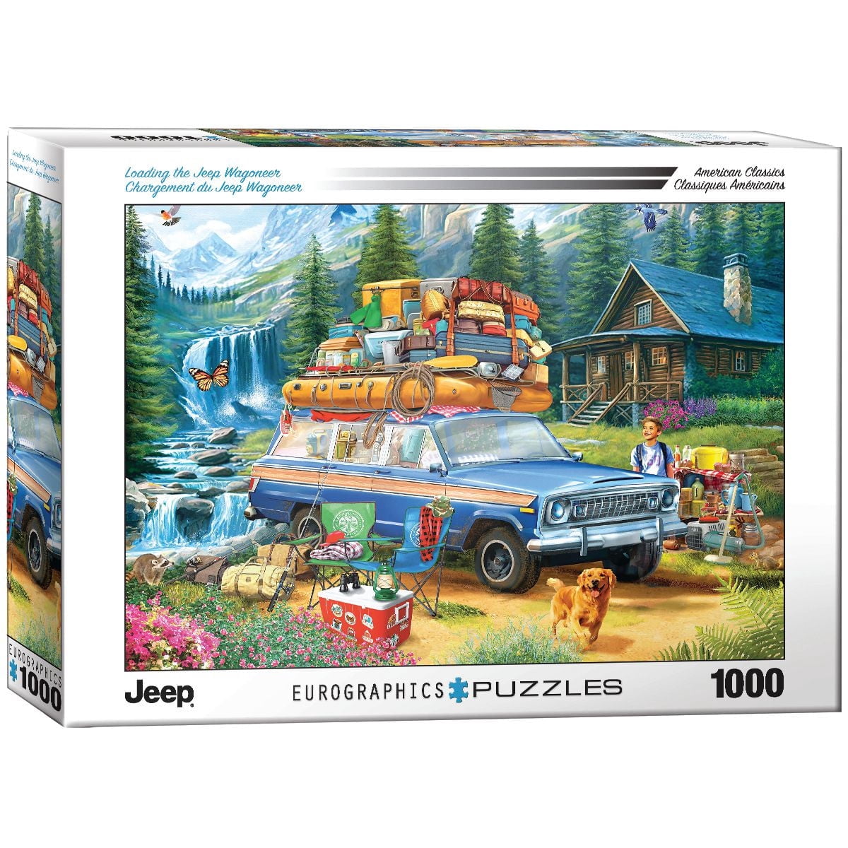 Loading the Wagoneer 1000 Piece Puzzle