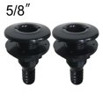 thumbnail image 3 of BTOER 2Pcs Thru Hull Fitting Marine Through Hull Connector Fitting for Boats Black, 3 of 5