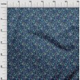 thumbnail image 2 of oneOone Cotton Poplin Fabric Leaves|Floral & Paisley Block Print Sewing Fabric BTY 56 Inch Wide, 2 of 4