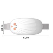 LEHOZIHEQ Portable Cordless Heating Pad, Portable Electric Heating Pad for Period Cramps, Menstrual Heating Pads for Women and Girls
