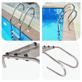 thumbnail image 4 of 2X Swimming Pool Ladder Rung Steps Stainless Steel Replacement Anti Slip Ladder Swimming Pool Accessories, 4 of 7