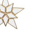 thumbnail image 3 of HOLIDAY TIME 4.625 Inch Glass Star Christmas Ornament, 60% Glass 5% Polyester 35% Iron Hanging Decor, 3 of 5