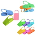 thumbnail image 1 of Clip On Cup Holder Portable Desk Side Cup Holders Clip Mug Holder Clamp For Camping Chair Sunbed For Cups Diameter Within 6.5cm/2.6in Random Colors Storage Rack Holder Telescoping Silicone Mat Set, 1 of 9