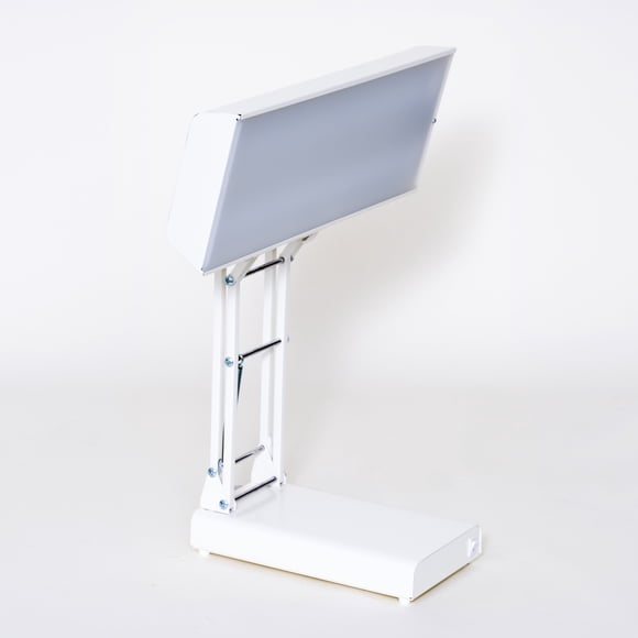 Northern Light Technologies NLT Adjustable Desk lamp - 10000 Lux Light Therapy LED Lamp - Full Spectrum Light Therapy Desk Light for Natural Mood and Energy Enhancement, Sunlight Desk Lamp, Beige