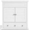 thumbnail image 3 of Pemberly Row Armoire à Pharmacie Blanche avec Tiroir de Rangement, Blanc, 3 of 8