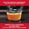 thumbnail image 3 of Rubbermaid Brilliance Round Food Storage Container, 2.17 cup (510 mL), 2 Pack, 3 of 6