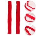 thumbnail image 1 of WEUVEB 2 Pcs Protecteurs de Poignée d'Appareil Rouge pour Poignées de Porte de Réfrigérateur Four Housses en Tissu Confortables, 1 of 8