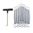 thumbnail image 1 of jinwen 15 Pcs Trampoline Métal Réparation Entretenir Quincaillerie Pièces de Trampoline 14,7 cm Ressort, 1 of 9