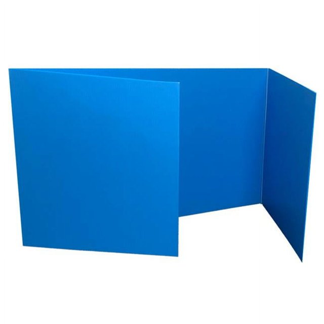 Flipside FLP1927224 Premium Carrel d'Étu - Bleu - Lot de 24