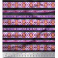 thumbnail image 1 of Soimoi Modal Satin Fabric Ikat Southwestern Print Fabric by Yard 42 Inch Wide, 1 of 3