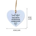 thumbnail image 1 of Birdeem Do Not Forget the Changes You Have Made Acrylic Pendant Valentine Is Day Car Decoration, 1 of 1