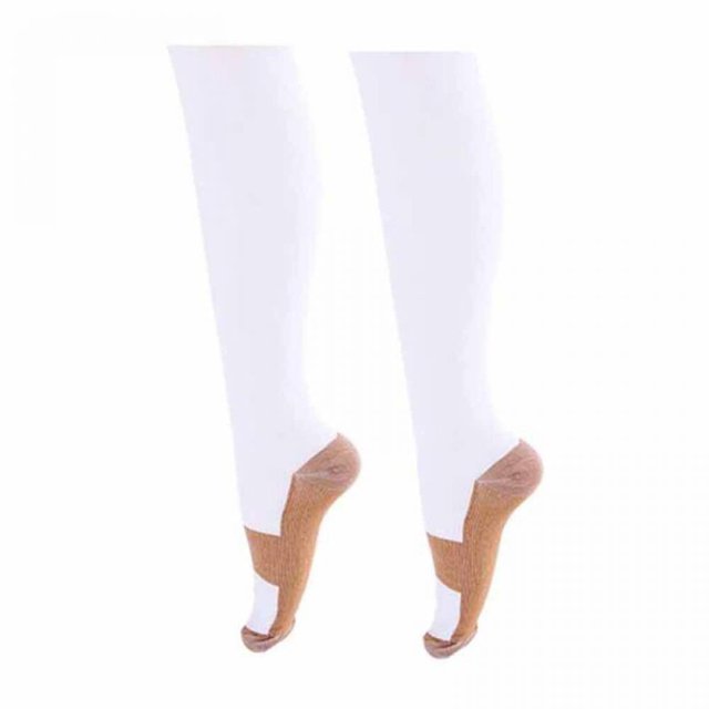 Unisex Compression Socks Foot Anti Fatigue Soft Pain Relief Miracle Anti-venous stovepipe Socks Support Knee