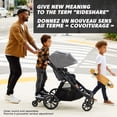 thumbnail image 3 of Baby Jogger City Select 2 Single-to-Double Modular Stroller, Radiant Slate, 3 of 7