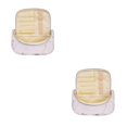 thumbnail image 3 of QualitChoice Pattern Cosmetic Bag Convenient Women Storage Handbag Carrying Pouch Holding Container Travel Makeup Organizer Type 9 2Set, 3 of 6