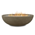 thumbnail image 1 of Real Flame Riverside 48" Oval Concrete Propane Fire Pit in Glacier Gray, 1 of 6
