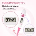 thumbnail image 3 of easy@Home Digital Basal Body Thermometer for Adults - Ovulation BBT, 3 of 9