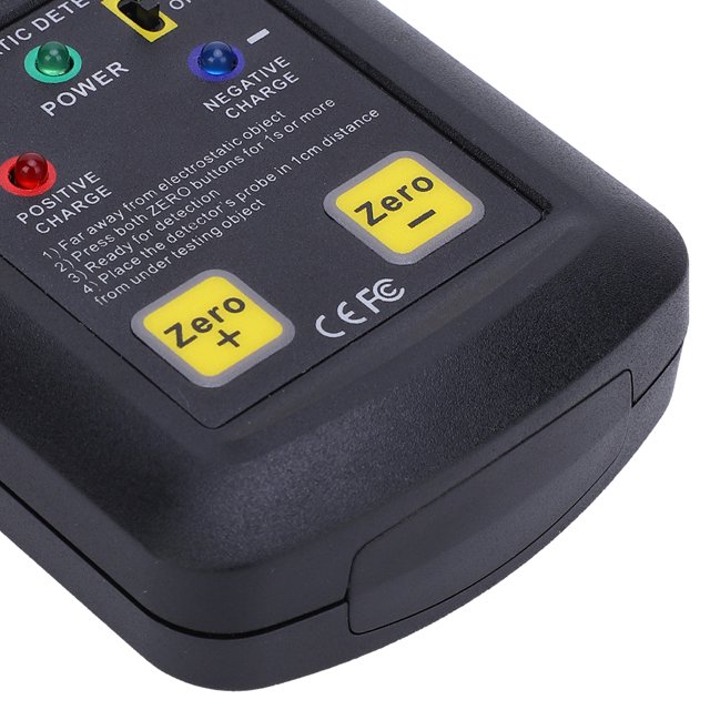 Compteur de Champ Électrostatique, ABS de Petite Taille, Stable et Robuste, pour Films Plastiques