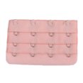 thumbnail image 1 of Baohd Extension Strap Bra Extenders Buckle 4 Hook Breathable Practical Accessories Adjustable Replacement 3 Rows Underwear orange, 1 of 6