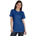 thumbnail image 1 of Inkmeso Womens Basic Crewneck Tshirt Short Sleeve Regular Fit Long Tee Workout Top, 1 of 8