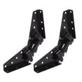 thumbnail image 2 of 2 Pieces Adjustable Angle Hinges for Furniture Lounge Couch Black, 2 of 7
