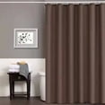 thumbnail image 1 of mtvxesu Gray Polyester Shower Curtain with Reinforced Grommets, Waterproof Bathroom Partition, Quick-Dry Fabric, 1 Count, 1 of 2